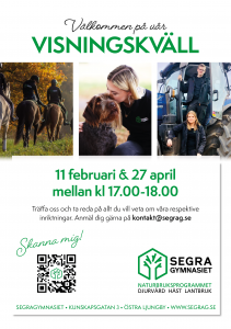 Läs mer om artikeln Visningskvällar den 11 februari & 27 april